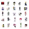 50Pcs Pack Anime Hunter x Hunter Graffiti Stickers Anime Stickers For Motorcycle Luggage Laptop Bicycle Skateboard 2 - Hunter X Hunter Store
