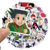 50Pcs Pack Anime Hunter x Hunter Graffiti Stickers Anime Stickers For Motorcycle Luggage Laptop Bicycle Skateboard 4 - Hunter X Hunter Store