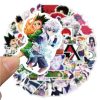 50Pcs Pack Anime Hunter x Hunter Graffiti Stickers Anime Stickers For Motorcycle Luggage Laptop Bicycle Skateboard 5 - Hunter X Hunter Store