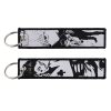 HUNTER HUNTER Japanese Anime Embroidery Keychain Key Fobs Key Tag For Motorcycles Cars Backpack Chaveiro Keychain 2 - Hunter X Hunter Store