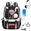 Hunter X Hunter Anime Women Backpack Laptop School Bag for Girls Travel Rucksack Killua Zoldyck Female 3 - Hunter X Hunter Store