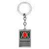 New Anime Hunter x Hunter Keychain Metal Dog Tag Key Chain Ring Holder Men Gift Jewelry 1 - Hunter X Hunter Store