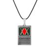 New Anime Hunter x Hunter Keychain Metal Dog Tag Key Chain Ring Holder Men Gift Jewelry 2 - Hunter X Hunter Store